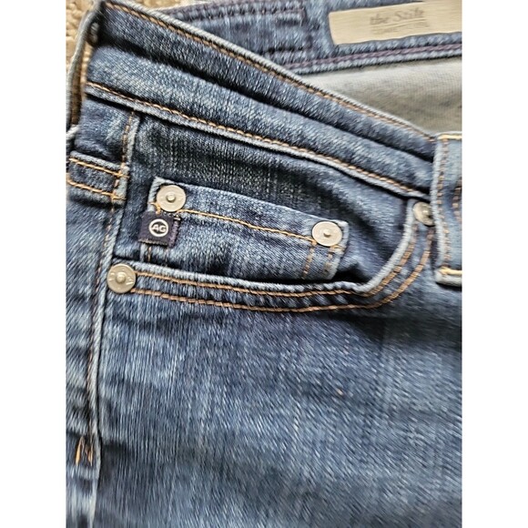 Adriano Goldschmied Womens Cotton Straight Leg Denim Jeans Blue Size EUR 26R - Picture 7 of 14